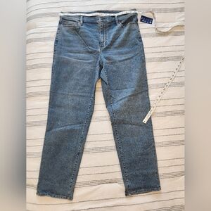 Women's Land's End Classic Blue Denim Jeans Size 18. BNWT!